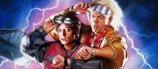 Marty y Doc viajaron en el tiempo de 1985 a 2015 Marty y Doc viajaron en el tiempo de 1985 a 2015