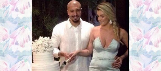 Aline e Fernando se casaram em BH Aline e Fernando se casaram em BH