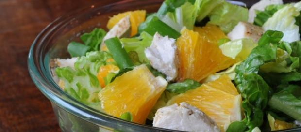 Receta de ensalada de pollo y piña Receta de ensalada de pollo y piña