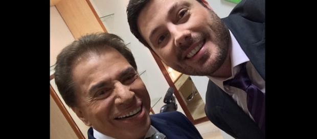 Silvio Santos e Danilo Gentili tem reunião Silvio Santos e Danilo Gentili tem reunião