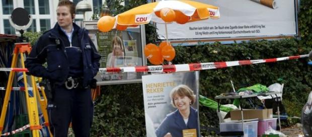 Henriette Reker a fost înjunghiată astăzi Henriette Reker a fost înjunghiată astăzi