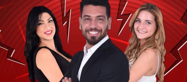 I tre partecipanti del Gf (foto di sologossip.it). I tre partecipanti del Gf (foto di sologossip.it).
