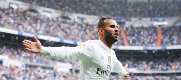 Jesé Rodríguez celebrando su gol ante el Levante Jesé Rodríguez celebrando su gol ante el Levante