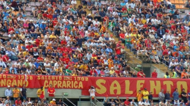 Gli spettatori al "Via del Mare" sono in calo.