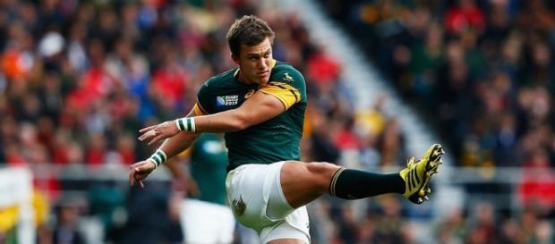 Handre Pollard kicked 18 of South Africa's points Handre Pollard kicked 18 of South Africa's points