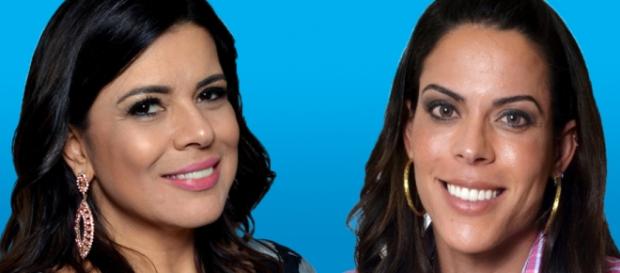 Mara Maravilha e Rebeca Gusmão Mara Maravilha e Rebeca Gusmão