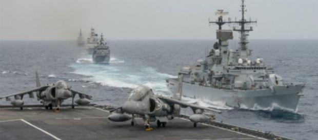 NATO shows his muscles in the Mediterranean NATO shows his muscles in the Mediterranean