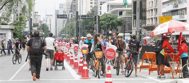 Paulista aberta. Foto:Prefeitura/Heloisa Ballarini Paulista aberta. Foto:Prefeitura/Heloisa Ballarini