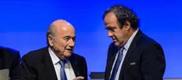 Sepp Blatter i Michel Platini - lemonde.fr Sepp Blatter i Michel Platini - lemonde.fr