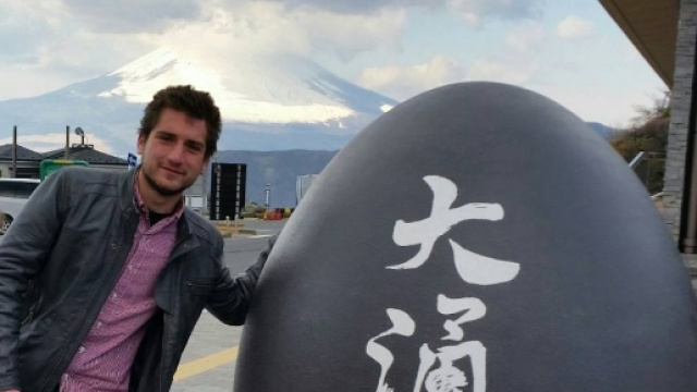 Federico Butteroni in Giappone