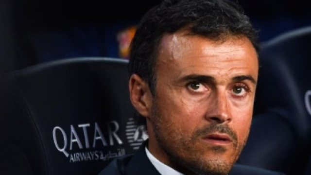 Luis Enrique, tecnico del Barcellona ed ex Roma