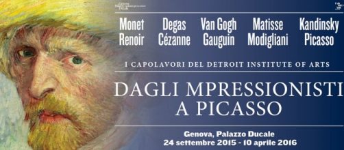 Van Gogh, Monet, Degas, Picasso ad altri a Genova