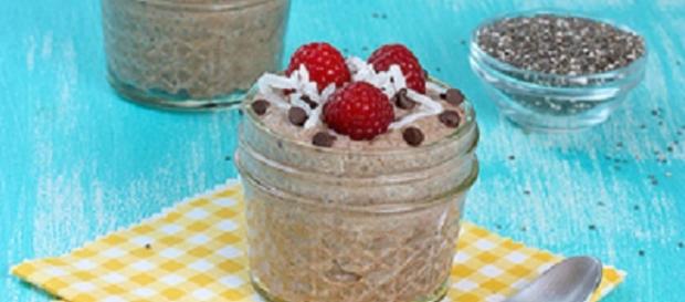 Pudding z nasion chia - pyszny i piękny deser. Pudding z nasion chia - pyszny i piękny deser.