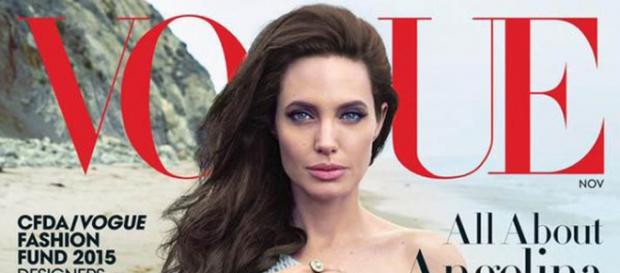Angelina Jolie, Vogue Magazine. Angelina Jolie, Vogue Magazine.