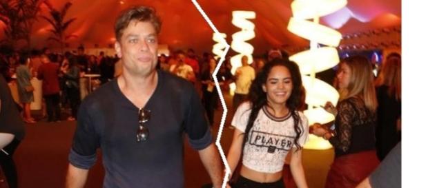 Assunção e Macedo no Rock in Rio (Foto: Ag News) Assunção e Macedo no Rock in Rio (Foto: Ag News)