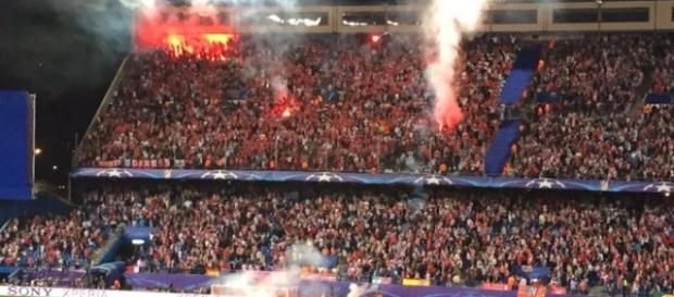Bengalas en el fondo norte del Calderón Bengalas en el fondo norte del Calderón