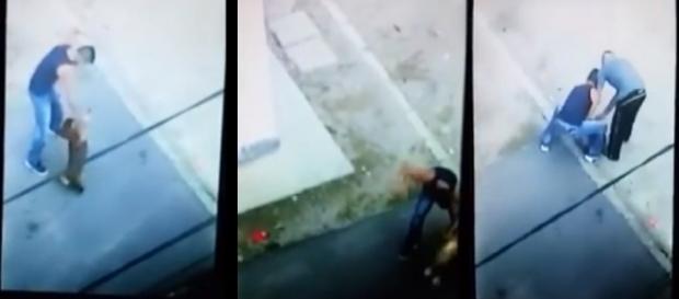 Cruzime fără margini împotriva unui câine Cruzime fără margini împotriva unui câine