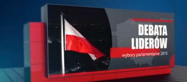Debata liderów 8 partii - screen YT Debata liderów 8 partii - screen YT