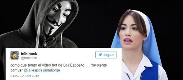 El tuit del hacker que amenazaba a Lali El tuit del hacker que amenazaba a Lali