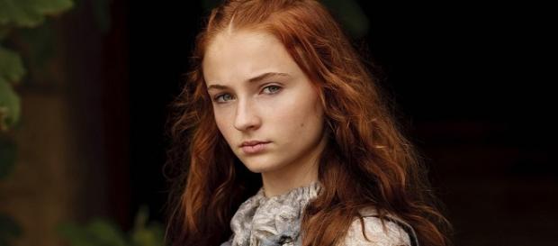 Sophie Hunter caracterizada como Sansa Sophie Hunter caracterizada como Sansa