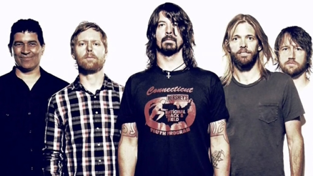 Il gruppo capeggiato da Dave Grohl.