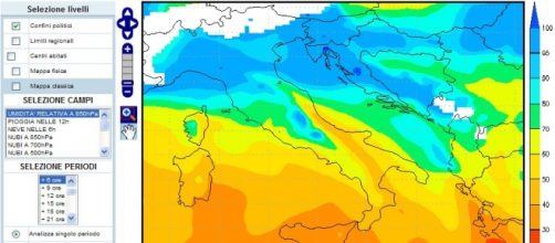 Previsioni meteo inverno 2016 Italia