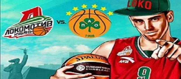 Cartel partido Euroliga Lokomotiv vs Panathinaikos Cartel partido Euroliga Lokomotiv vs Panathinaikos