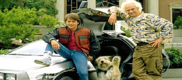 Marty McFly y Doc en 'Regreso al Futuro Marty McFly y Doc en 'Regreso al Futuro