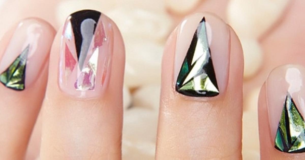 3. 25+ Best Glass Nail Art Designs for a Unique Manicure - wide 6