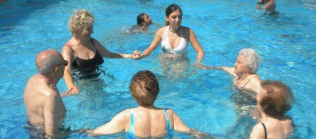 Cada vez más personas mayores optan por el aquagym Cada vez más personas mayores optan por el aquagym