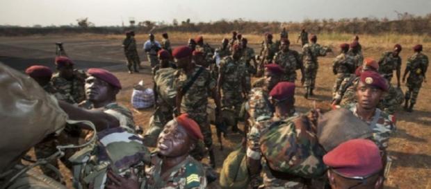 Des éléments de l'armée camerounaise Des éléments de l'armée camerounaise