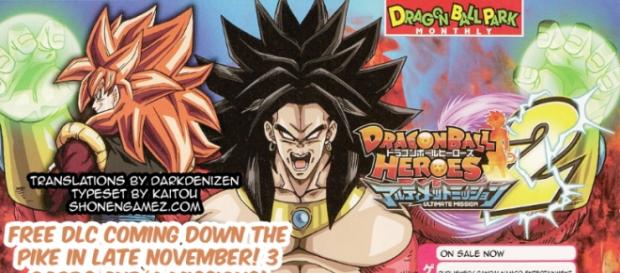 Gogeta SS4 y Broly SS4 en la V-Jump Gogeta SS4 y Broly SS4 en la V-Jump