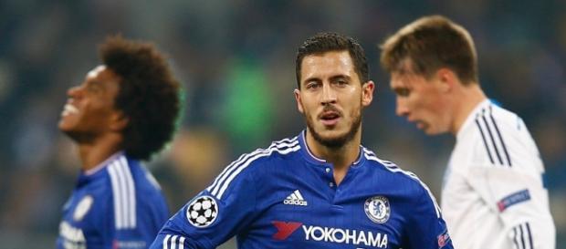 Hazard and Willian both hit the woodwork Hazard and Willian both hit the woodwork