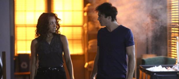The Vampire Diaries 7x03: Bonnie e Damon The Vampire Diaries 7x03: Bonnie e Damon