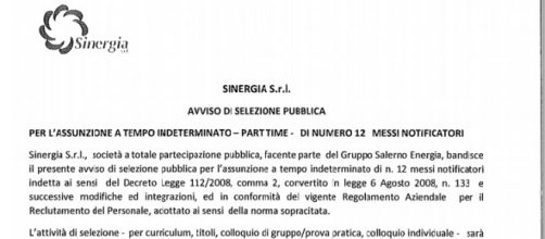 Concorso Salerno: requisiti e info utili