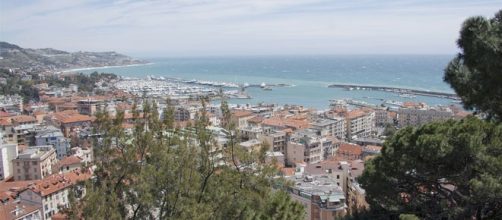 Veduta panoramica della città di Sanremo
