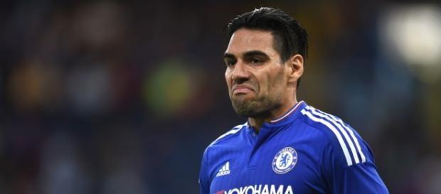 Falcao durante un partido. Fuente: Agencias Falcao durante un partido. Fuente: Agencias