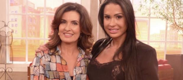 Fátima Bernardes barra Gracyanne Barbosa Fátima Bernardes barra Gracyanne Barbosa