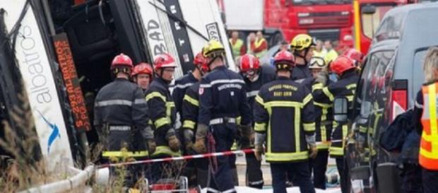 Grav accident produs în sud-vestul Franței Grav accident produs în sud-vestul Franței