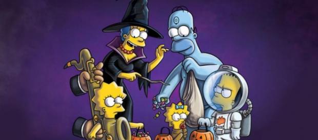 La familia Simpson celebra Halloween La familia Simpson celebra Halloween