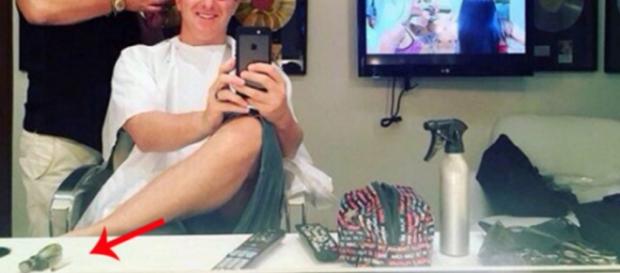 Luciano Huck posta foto com cigarro Luciano Huck posta foto com cigarro