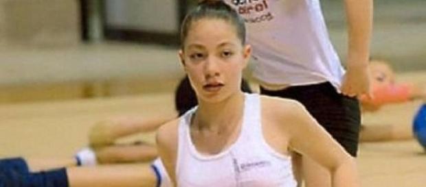 Yara Gambirasio mentre si allenava in palestra Yara Gambirasio mentre si allenava in palestra