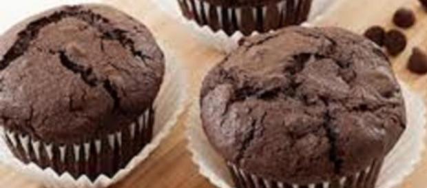 Muffin al cacao dal cuore fondente Muffin al cacao dal cuore fondente