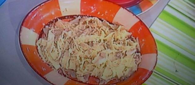 Reginette con porcini e sugo di noci Reginette con porcini e sugo di noci