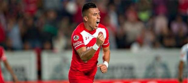 Uribe, melhor marcador do Toluca Uribe, melhor marcador do Toluca