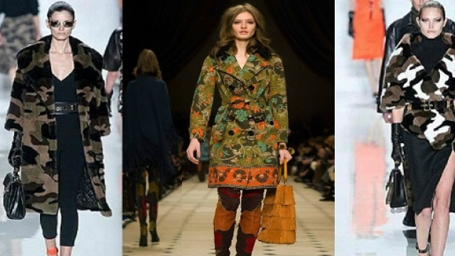 Tendenze inverno 2016: Camuflage elegante