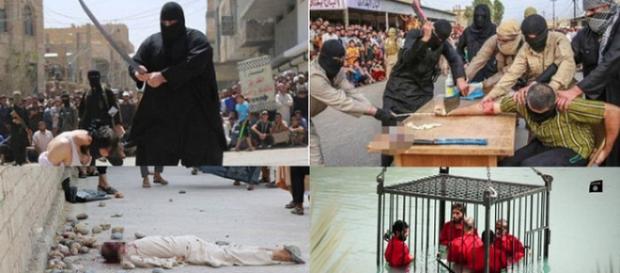 Decapitări, lapidări, înecări, amputări opera ISIS Decapitări, lapidări, înecări, amputări opera ISIS