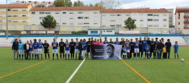 Ex-companheiros prestaram homenagem a João Lucas. Ex-companheiros prestaram homenagem a João Lucas.
