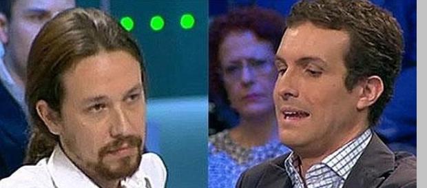 Casado evidenciado en TV por Iglesias Casado evidenciado en TV por Iglesias