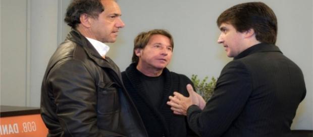 Daniel Scioi, Ricardo Montaner y Dante Gebel Daniel Scioi, Ricardo Montaner y Dante Gebel